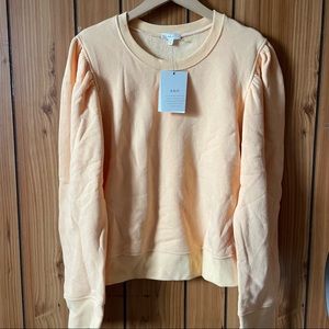NWT A.L.C. Orange Sweatshirt